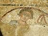 Horvat Beth Loya, Narthex, Mosaic Detail, Man