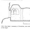 Gerasimus- cross section of the chapel in the hermitage at Wadi Nuheil (Magen and Kagan 2012 I: 302, no. 158.2).