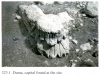 Duma- a capital found at the site (Magen and Kagan 2012: 246, no. 323)