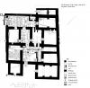 Monastery of the Virgins- plan of the ground floor, first phase (Mazar 1999: 21).