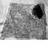 The mosaic pavement of the nave in the phase 1. Finkielsztejn 2005: p. 438.