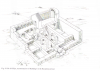 Kh. el Kiliya- reconstruction of the monastery (Magen 2012: 268, fig. 9).